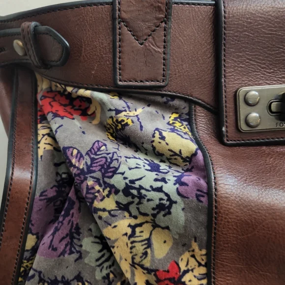 Fossil vintage reissue tote shop